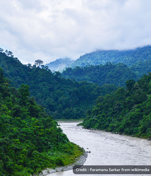 Tista River View Point